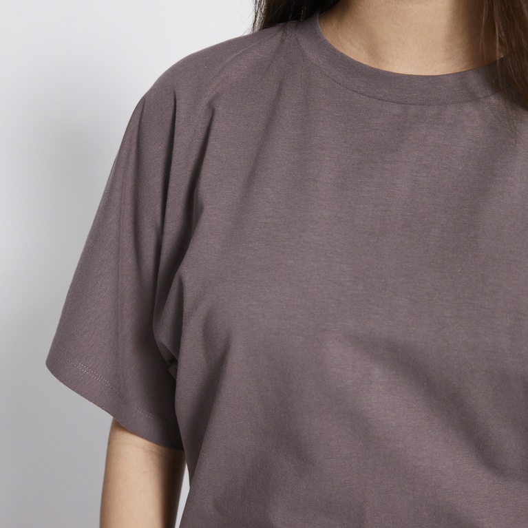 Sculpted dress "Iben" Dk Beige